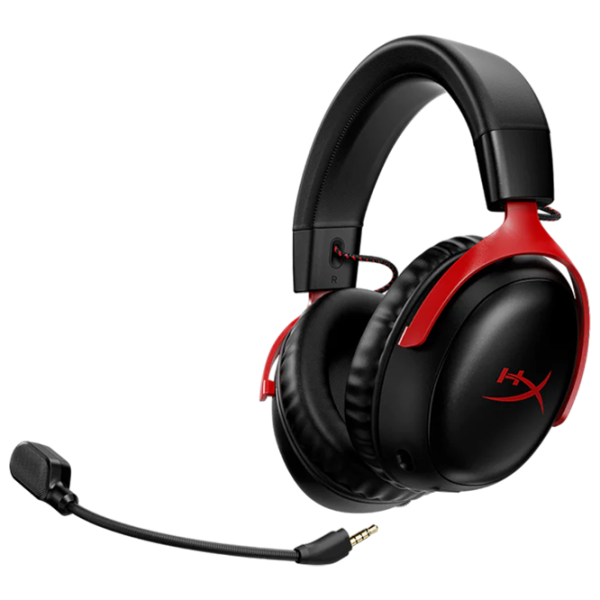 Наушники HyperX Cloud III Черный Красный Беспроводные/ Игровой photo 1