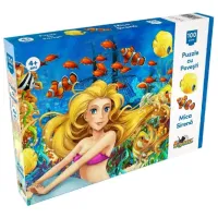 Пазл 2D Noriel Русалочка 4+/ Количество деталей: 100