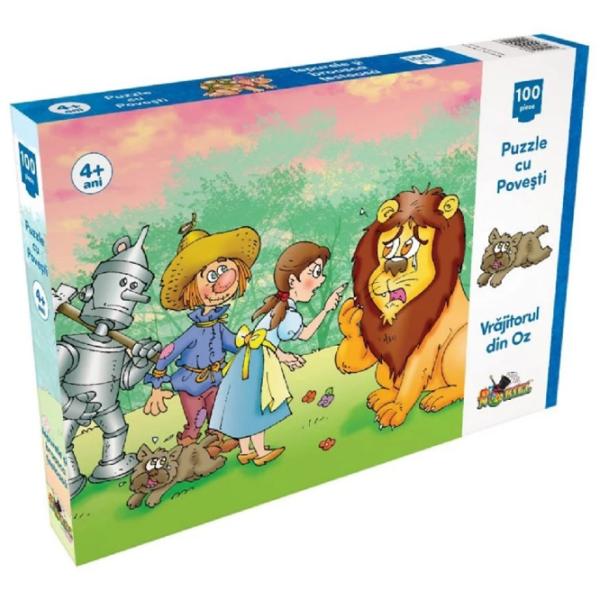 Puzzle 2D Noriel Vrajitorul din Oz 4+/ Numărul de piese: 100 photo 1 Puzzle 2D Noriel Vrajitorul din Oz 4+/ Numărul de piese: 100 photo 1