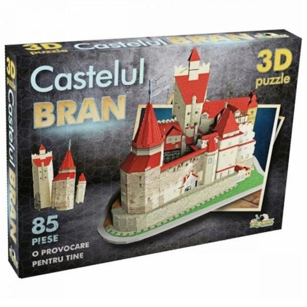 Puzzle 3D Noriel Castelul Bran 5+/ Numărul de piese: 91 photo 1 Puzzle 3D Noriel Castelul Bran 5+/ Numărul de piese: 91 photo 1