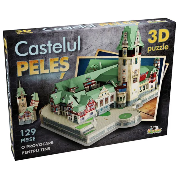 Puzzle 3D Noriel Castelul Peles 5+/ Numărul de piese: 129 photo 1 Puzzle 3D Noriel Castelul Peles 5+/ Numărul de piese: 129 photo 1