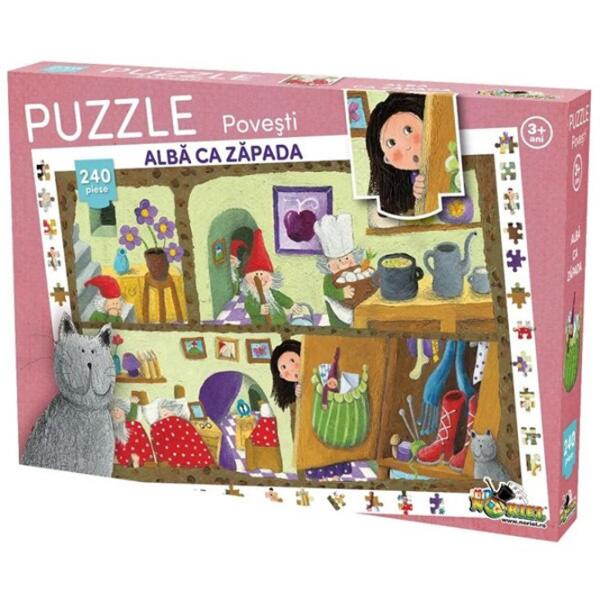 Puzzle 2D Noriel Alba ca Zapada 3+/ Numărul de piese: 240 photo 1 Puzzle 2D Noriel Alba ca Zapada 3+/ Numărul de piese: 240 photo 1