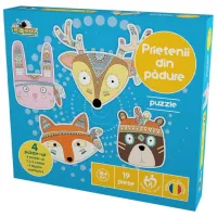 Пазл 2D Noriel Друзья из леса 1.5+/ Количество деталей: 15