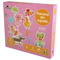 Пазл 2D Noriel Друзья со двора 1.5+/ Количество деталей: 22