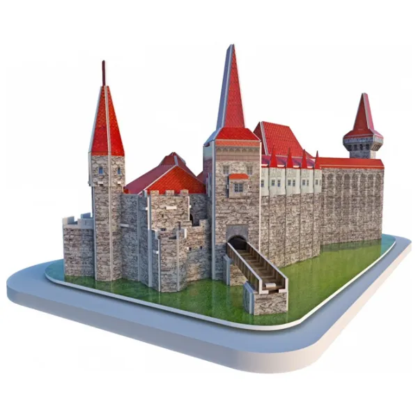 Puzzle 3D Noriel Castelul Huniazilor 5+/ Numărul de piese: 67 photo 1 Puzzle 3D Noriel Castelul Huniazilor 5+/ Numărul de piese: 67 photo 1