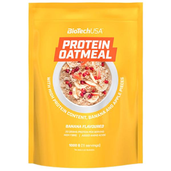 Протеин BioTechUSA Protein Oatmel 1000 г (5999076236442) Хлопья овсяные/ Яблоко, банан photo 1 Протеин BioTechUSA Protein Oatmel 1000 г (5999076236442) Хлопья овсяные/ Яблоко, банан photo 1