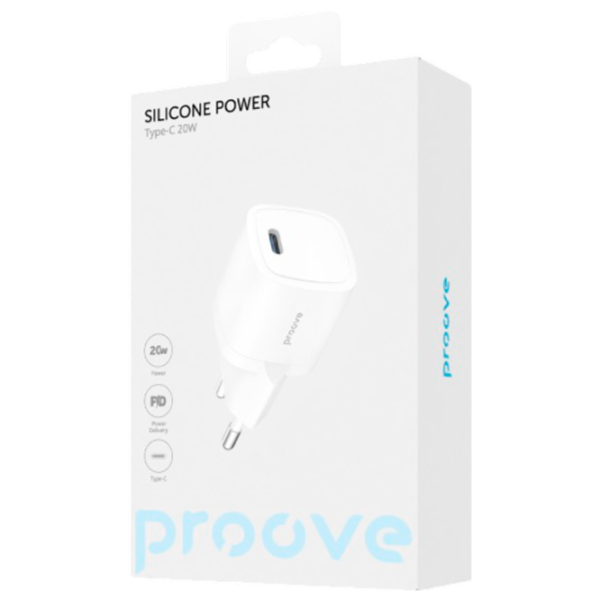 Încărcător de rețea Proove Silicone Power 2 A/ White photo 6 Încărcător de rețea Proove Silicone Power 2 A/ White photo 6