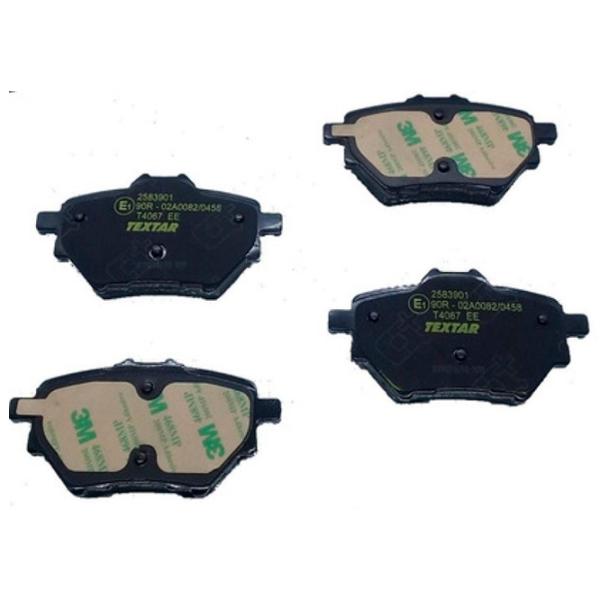 Plăcuțe de frână Textar 2583901 spate/ disk photo 1 Plăcuțe de frână Textar 2583901 spate/ disk photo 1