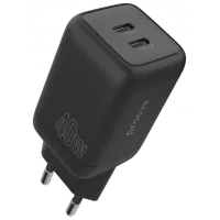 Сетевое зарядное устройство Proove Silicone Power Черный