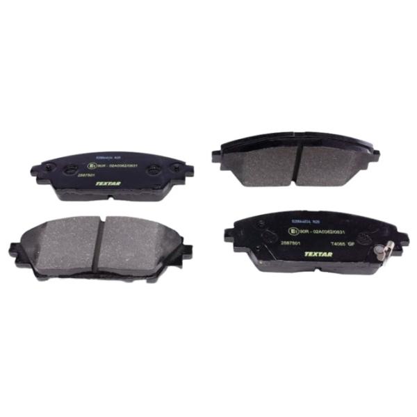 Plăcuțe de frână Textar 2587501 față/ disk photo 1 Plăcuțe de frână Textar 2587501 față/ disk photo 1