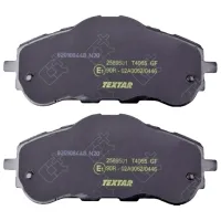 Plăcuțe de frână Textar 2589501 față/ disk