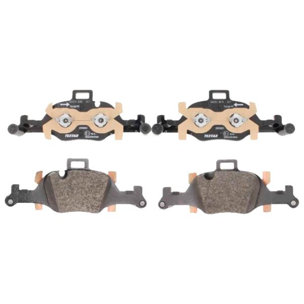 Тормозные колодки Textar 2590001 передние/ дисковые photo 1 Тормозные колодки Textar 2590001 передние/ дисковые photo 1