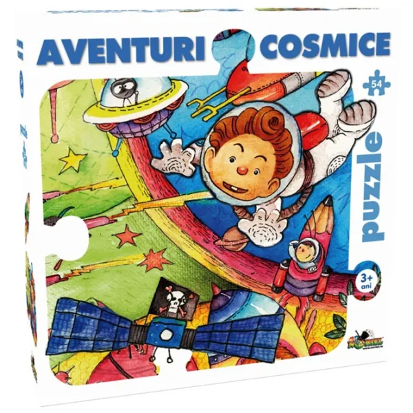 Puzzle 2D Noriel Aventuri Cosmice 3+/ Numărul de piese: 54 photo 1