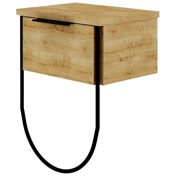 Noptiere Showdeko NORFOLK 44 x 33 x 25/ PAL/ Oak photo 1