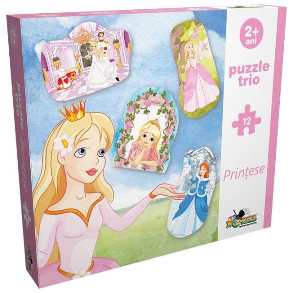 Puzzle 2D Noriel Printese 2+/ Numărul de piese: 12 photo 1 Puzzle 2D Noriel Printese 2+/ Numărul de piese: 12 photo 1
