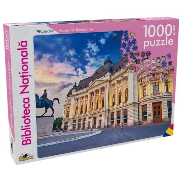 Puzzle 2D Noriel Biblioteca Nationala 6+/ Numărul de piese: 1000 photo 1 Puzzle 2D Noriel Biblioteca Nationala 6+/ Numărul de piese: 1000 photo 1