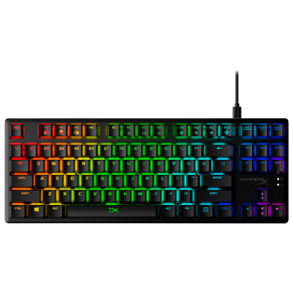 Tastatură HyperX Alloy Origins Core PBT Cu fir/ Black photo 1