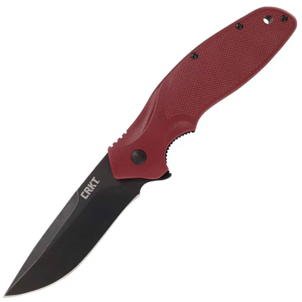 Нож CRKT Shenanigan Maroon K800RKP для повседневного использования/ 1.4116 Krupp photo 1