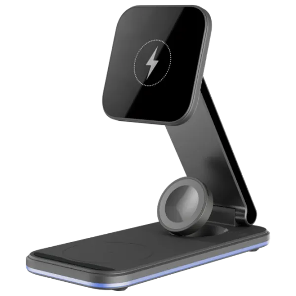 Încărcător wireless Proove Magnetic Energy Fold 2 A/ Black photo 1