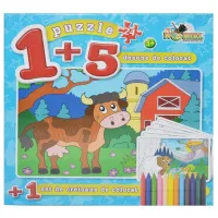 Пазл 2D Noriel Корова 3+/ Количество деталей: 24