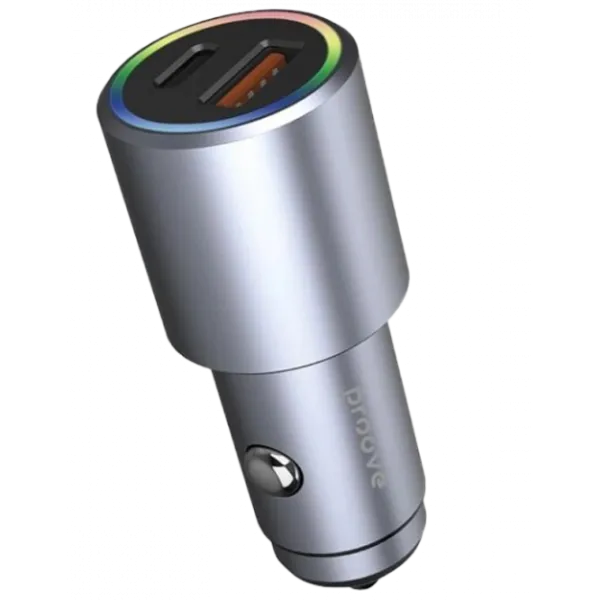 Încărcător auto Proove Double Energy Plus 3 A/ Gray photo 1