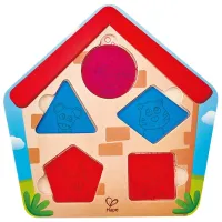 Пазл 2D Hape Who's in The House 2+/ Количество деталей: 5