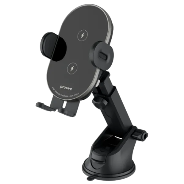 Автомобильное зарядное устройство Proove Rounded Energy Pro Черный photo 1