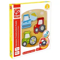Пазл 2D Hape Dynamic Construction 1.5+/ Количество деталей: 7
