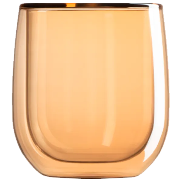 Set de pahare Ardesto AR2625GG 0.25l / Sticlă borosilicată / Golden Moon photo 1