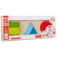 Пазл 2D Hape Geometry Puzzle 1.5+/ Количество деталей: 7