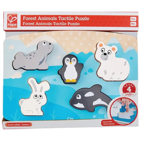Пазл 2D Hape Polar Animals 2+/ Количество деталей: 6 photo 1 Пазл 2D Hape Polar Animals 2+/ Количество деталей: 6 photo 1