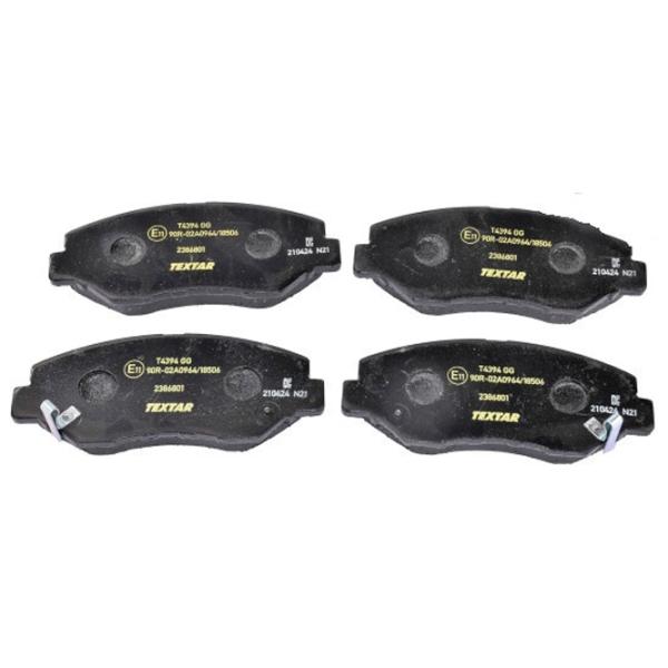 Тормозные колодки Textar 2386801 передние/ дисковые photo 1 Тормозные колодки Textar 2386801 передние/ дисковые photo 1