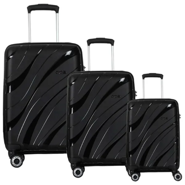 Valiză CCS 5223 Set 105l/ Black photo 1 Valiză CCS 5223 Set 105l/ Black photo 1