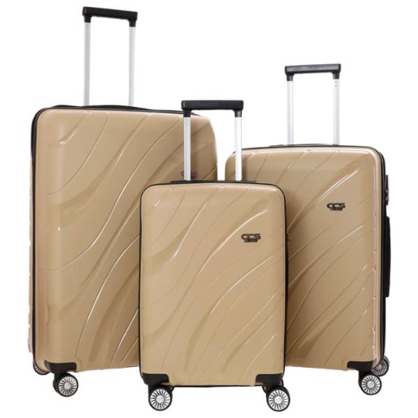 Valiză CCS 5223 Set 105l/ Mink photo 1 Valiză CCS 5223 Set 105l/ Mink photo 1