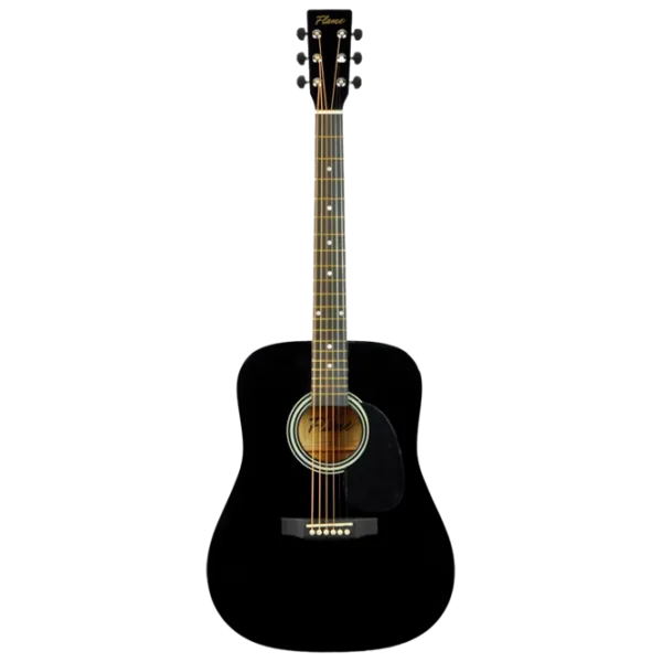 Chitară acustică Flame FG 029-41BK 4/ 4, Dreadnought, Black photo 1