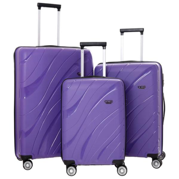 Valiză CCS 5223 Set 105l/ Purple photo 1 Valiză CCS 5223 Set 105l/ Purple photo 1