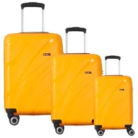 Valiză CCS 5223 Set 105l/ Yellow