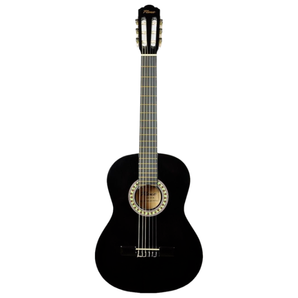 Chitară clasică Flame CG 851 BK 4/ 4 4/ 4, Clasică, Black photo 1
