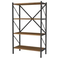 Etajeră Fabulous 4 Shelves Metal 121 x 66 x 34 cm/ Metal/ Black