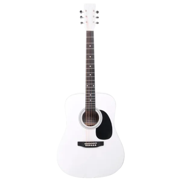 Chitară acustică Classic Cantabile WS-10WH 4/ 4, Dreadnought, White photo 1