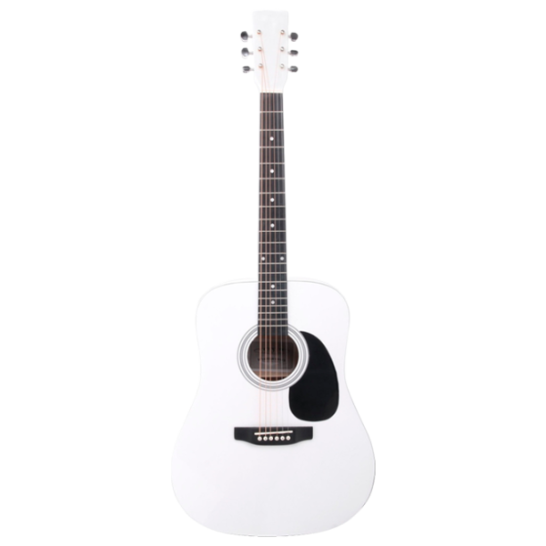 Chitară acustică Classic Cantabile WS-10WH 4/ 4, Dreadnought, White photo 1