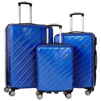 Чемодан CCS 5234 Set 105л/ Синий