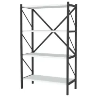 Etajeră Fabulous 4 Shelves Metal 121 x 66 x 34 cm/ Metal/ Black