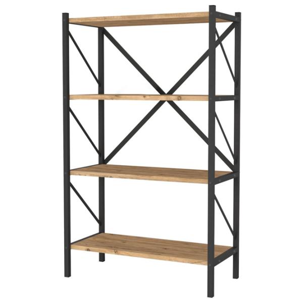 Etajeră Fabulous 4 Shelves Metal 121 x 66 x 34 cm/ Metal/ Black photo 1 Etajeră Fabulous 4 Shelves Metal 121 x 66 x 34 cm/ Metal/ Black photo 1