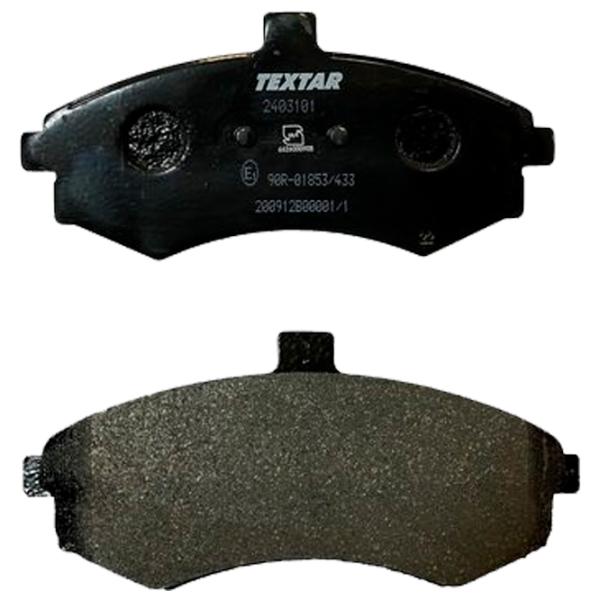 Тормозные колодки Textar 2403101 передние/ дисковые photo 1 Тормозные колодки Textar 2403101 передние/ дисковые photo 1