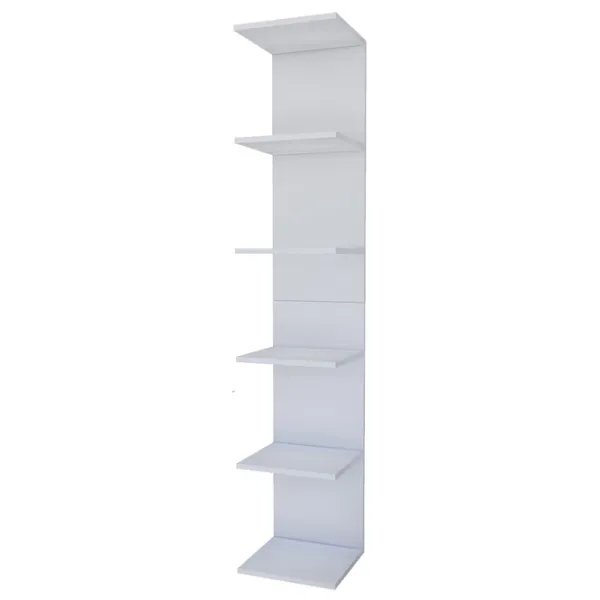 Etajeră Fabulous 6 Shelves 245AFF308 180 x 34.5 x 29.8 cm/ DSP/ White photo 1 Etajeră Fabulous 6 Shelves 245AFF308 180 x 34.5 x 29.8 cm/ DSP/ White photo 1