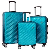 Чемодан CCS 5234 Set 105л/ Аквамариновый