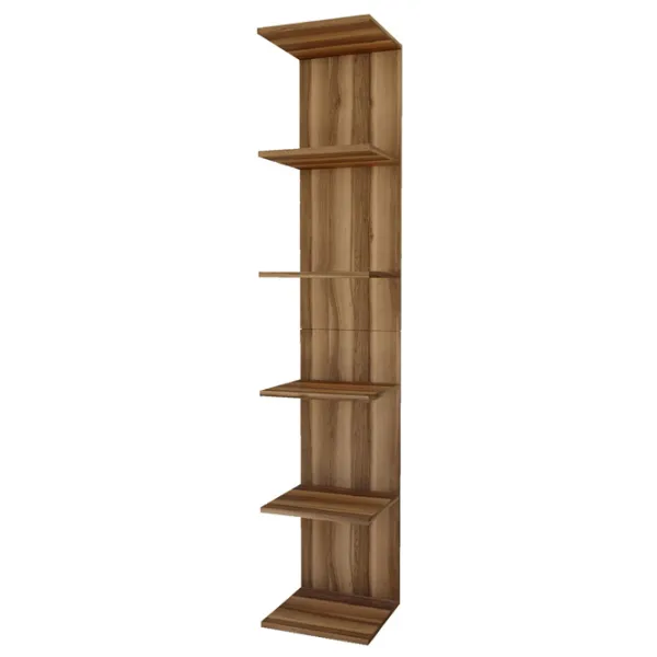 Стеллаж Fabulous 6 Shelves B9B1D2683 180см x 34.5см x 29.8см cm/ ДСП/ Walnut photo 1
