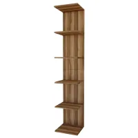Etajeră Fabulous 6 Shelves B9B1D2683 180 x 34.5 x 29.8 cm/ DSP/ Walnut