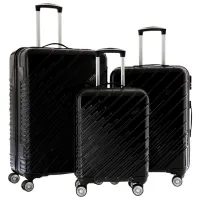 Valiză CCS 5234 Set 105l/ Black